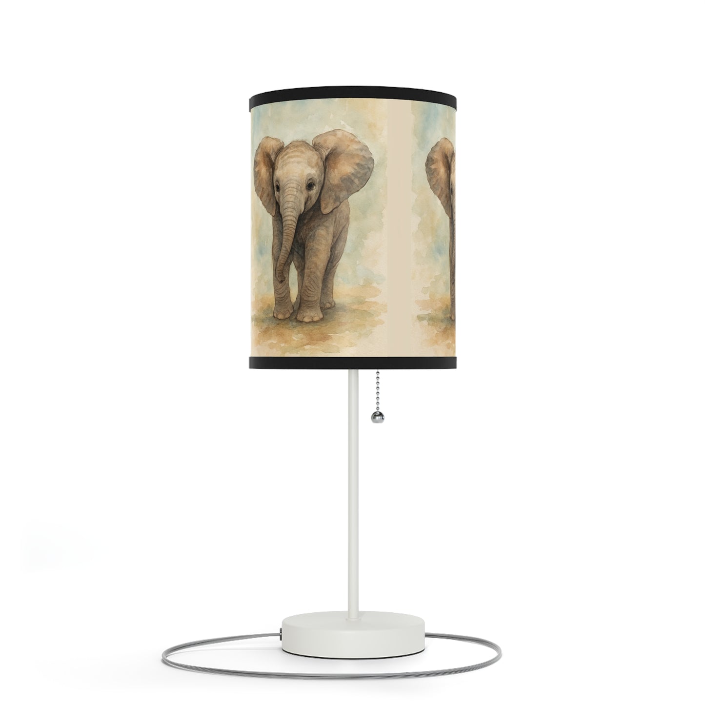 Baby Elephant-Lamp Stand - Baby SafariCollection by Katherine Bobeck