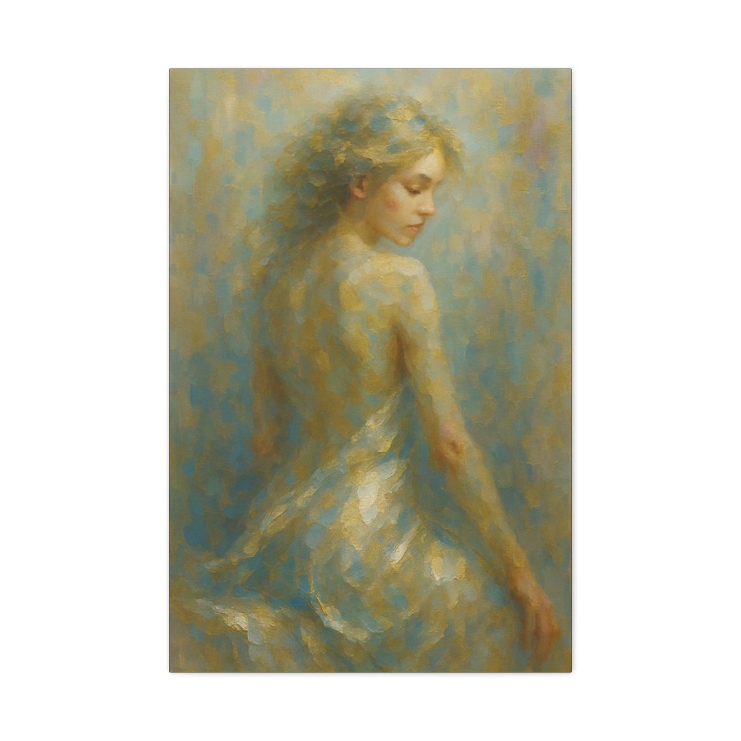 Morning Dew-Muse Collection -Fine Art Canvas Print