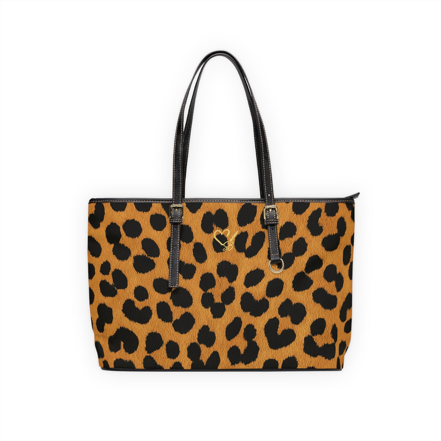 Cheetah Print PU Leather Shoulder Bag