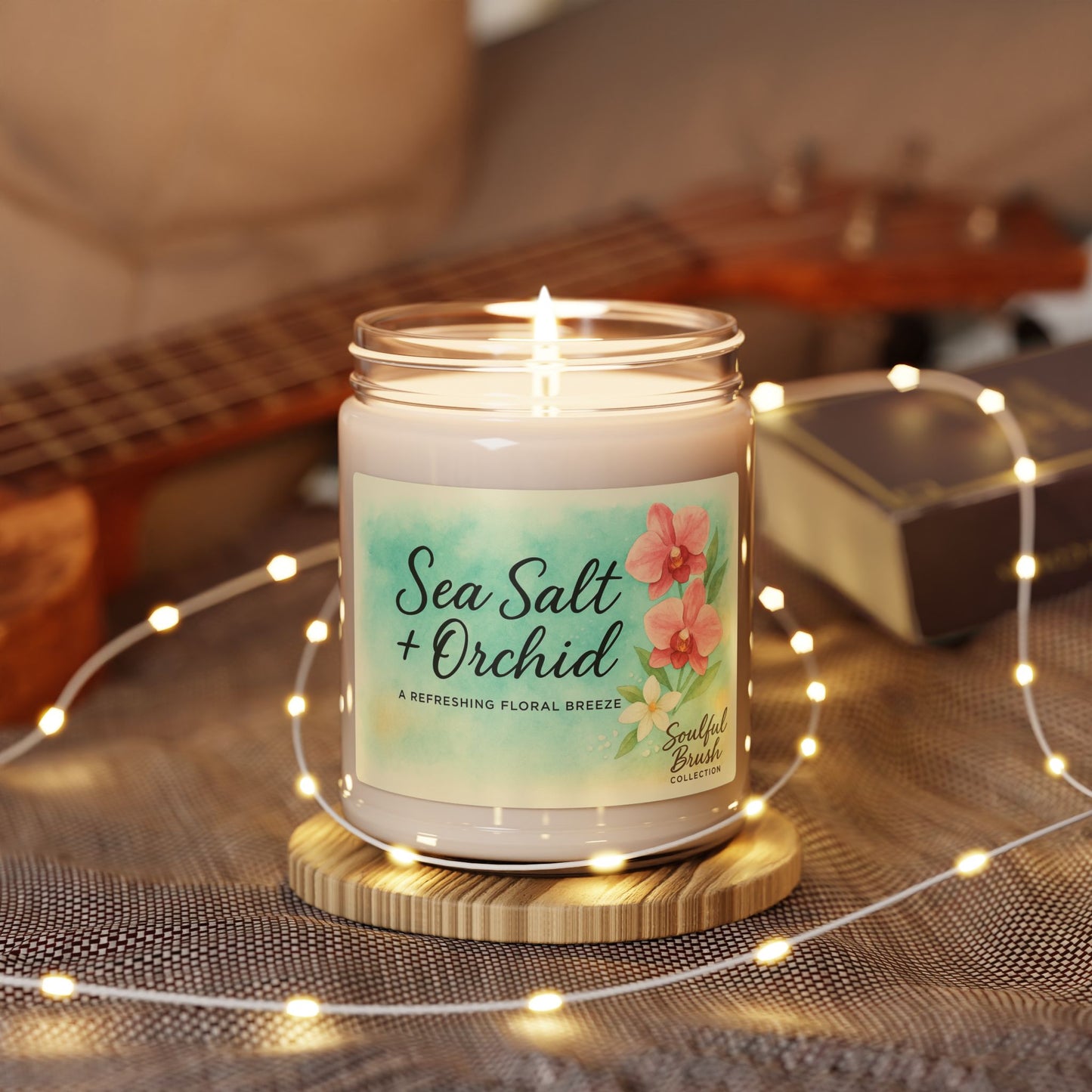 Soulful Collection  9oz Soy Candle —Delightful  Scents to choose from