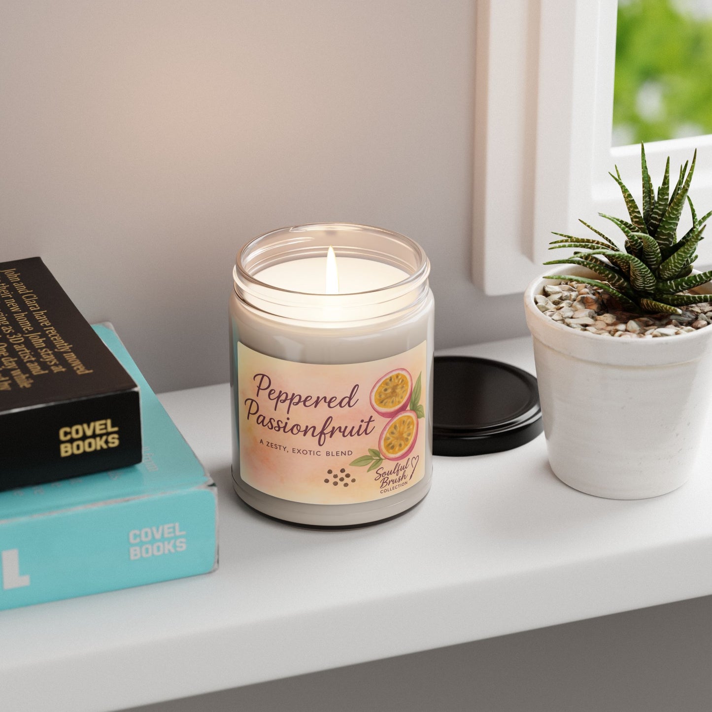 Soulful Collection  9oz Soy Candle —Delightful  Scents to choose from
