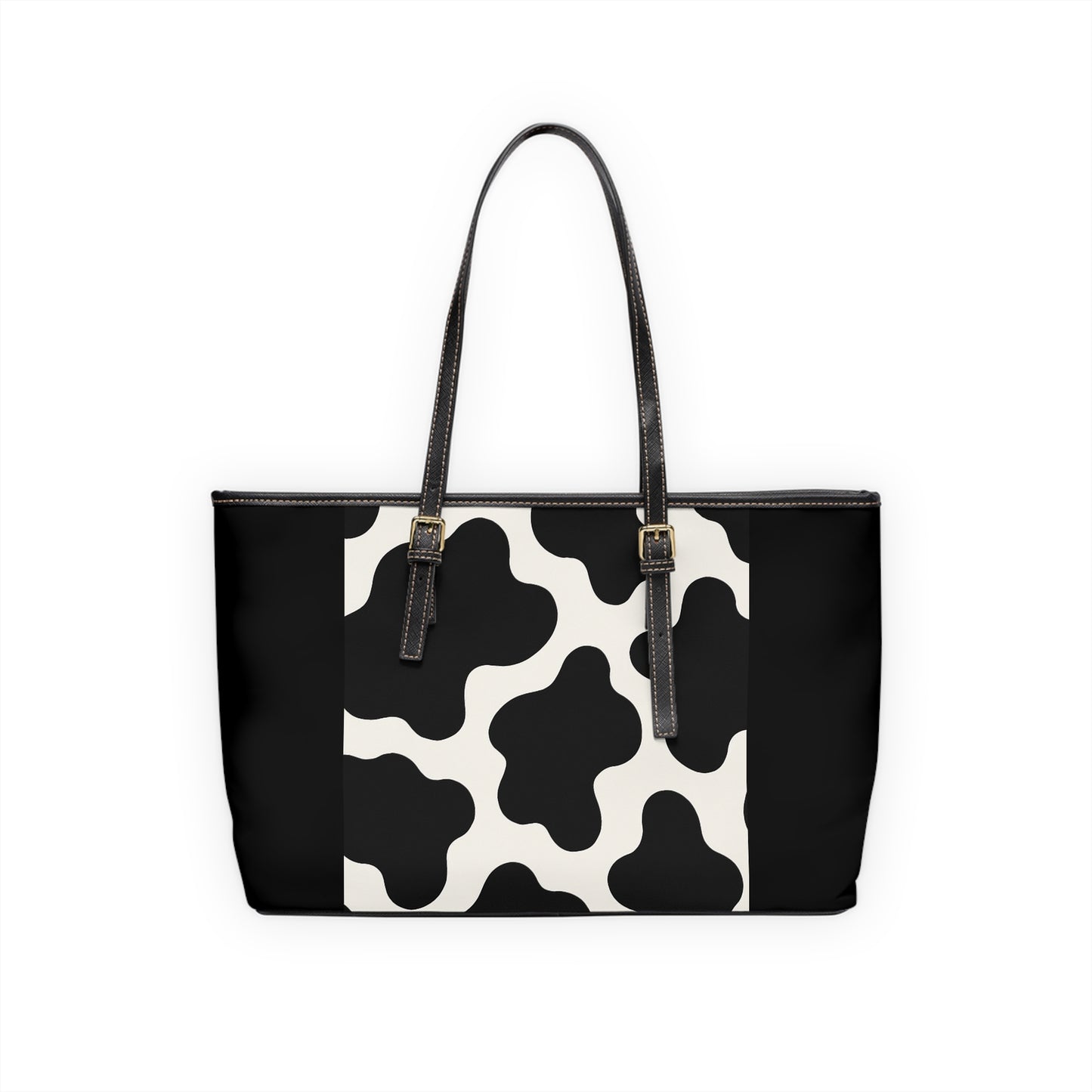 Cow Print (large) -PU Leather Shoulder Bag