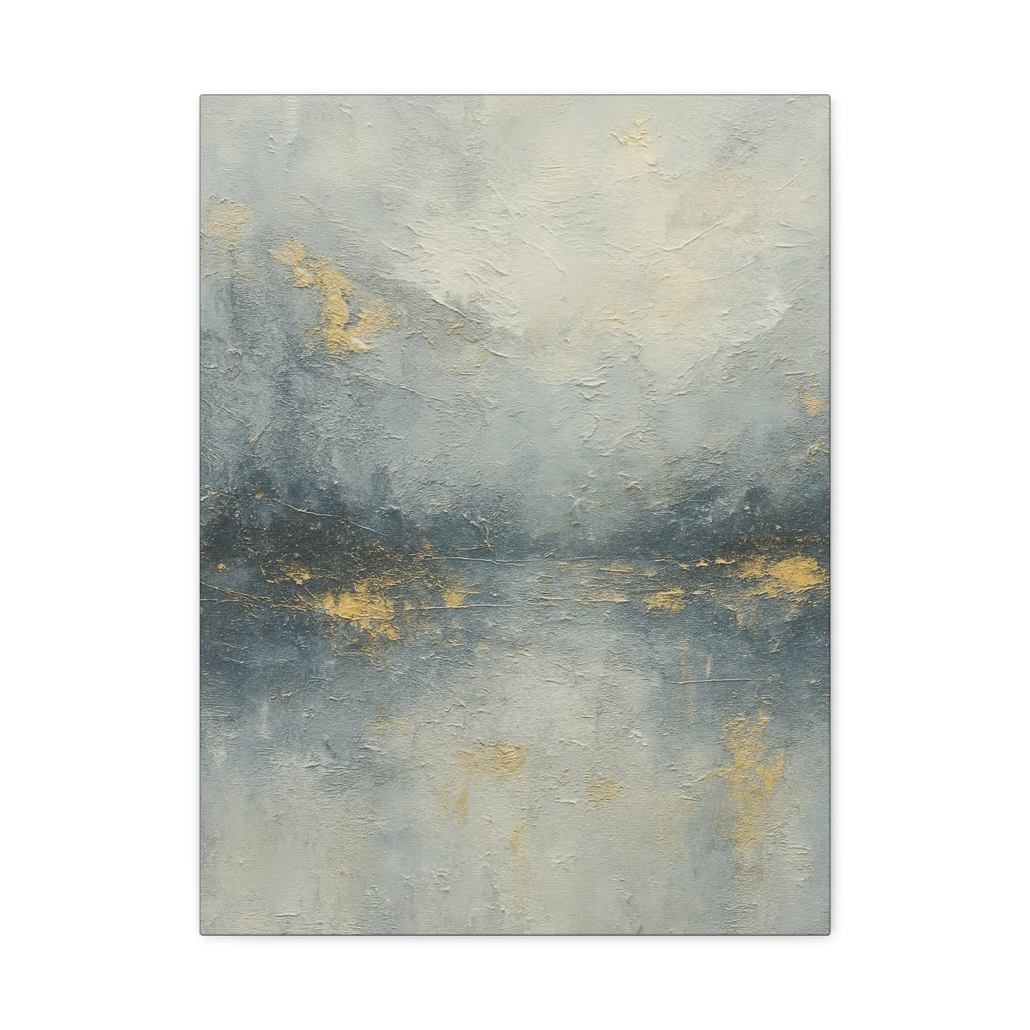 Misty Mountian Winter Fog-   Abstract landscape Collection -Fine Art Canvas Print