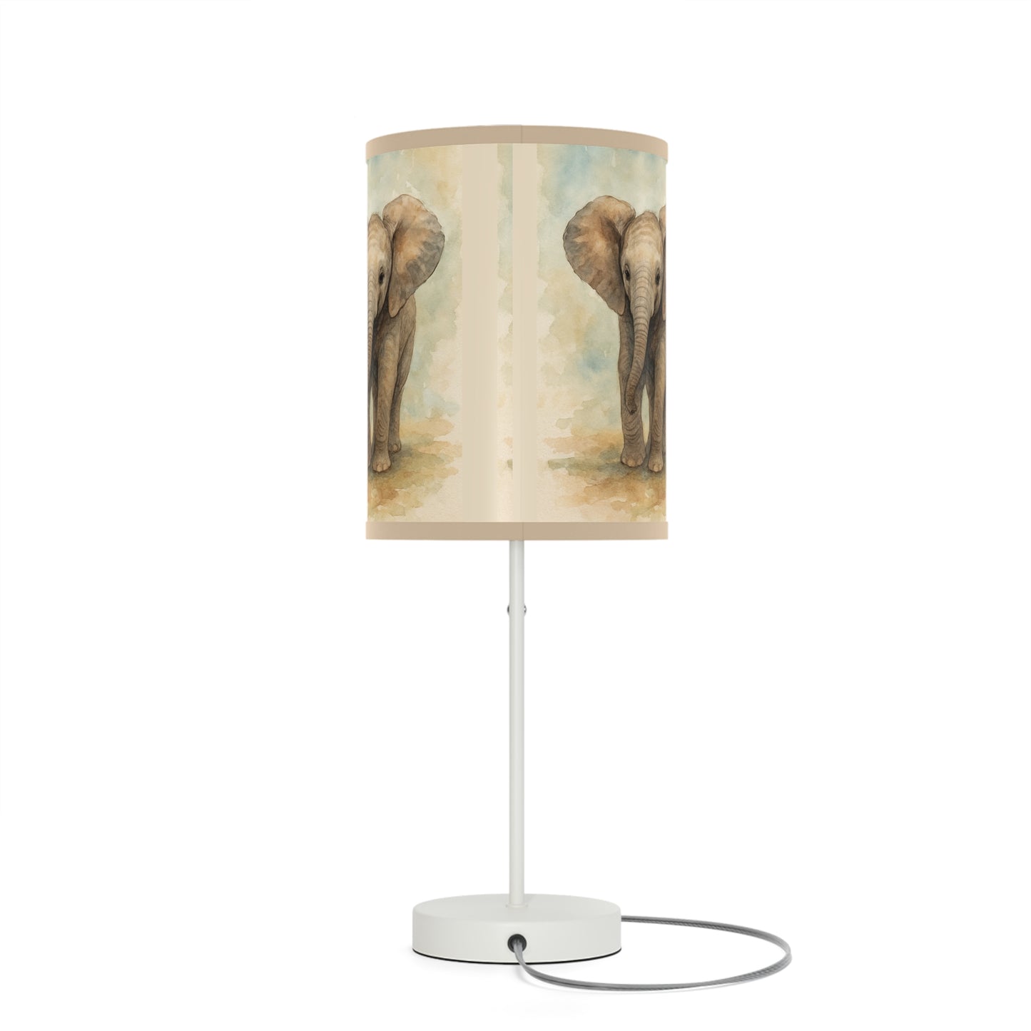 Baby Elephant-Lamp Stand - Baby SafariCollection by Katherine Bobeck