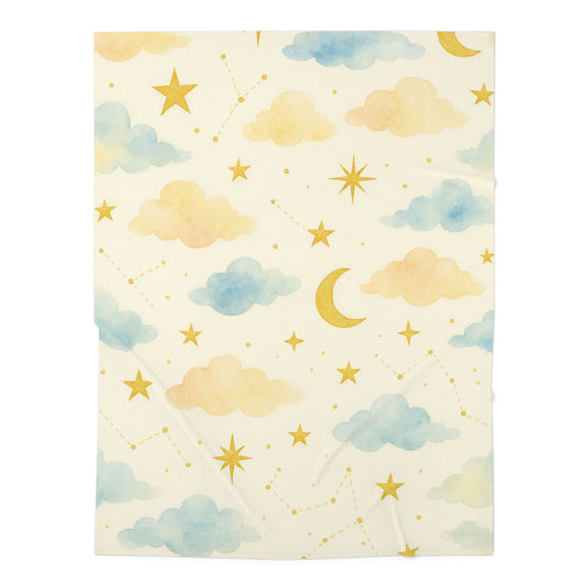 Sol Serenade (2)-Celestial Dreams Collection -Swaddle Blanket - Soft Space-Themed Infant Wrap