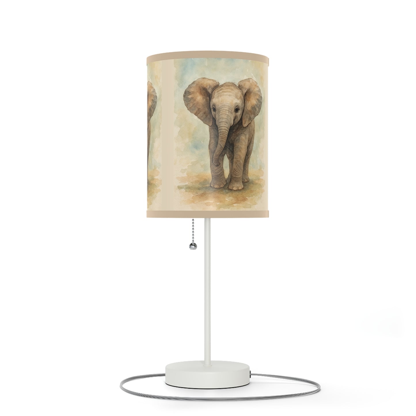 Baby Elephant-Lamp Stand - Baby SafariCollection by Katherine Bobeck