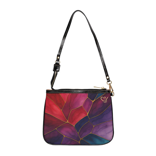 Shelby-2025 Artisan Luxe Collection- Small Shoulder Bag — Colorful Floral Crossbody Purse