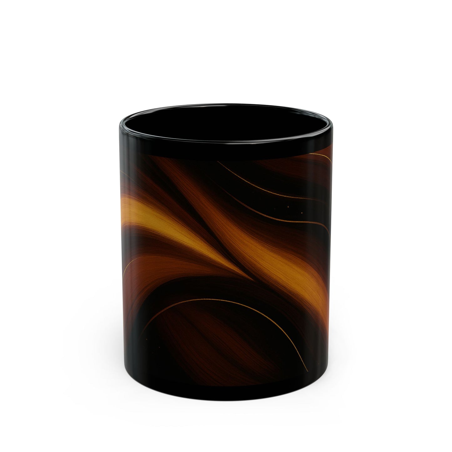 Copper Veil-Soulful Collection-Black Mug (11oz, 15oz)