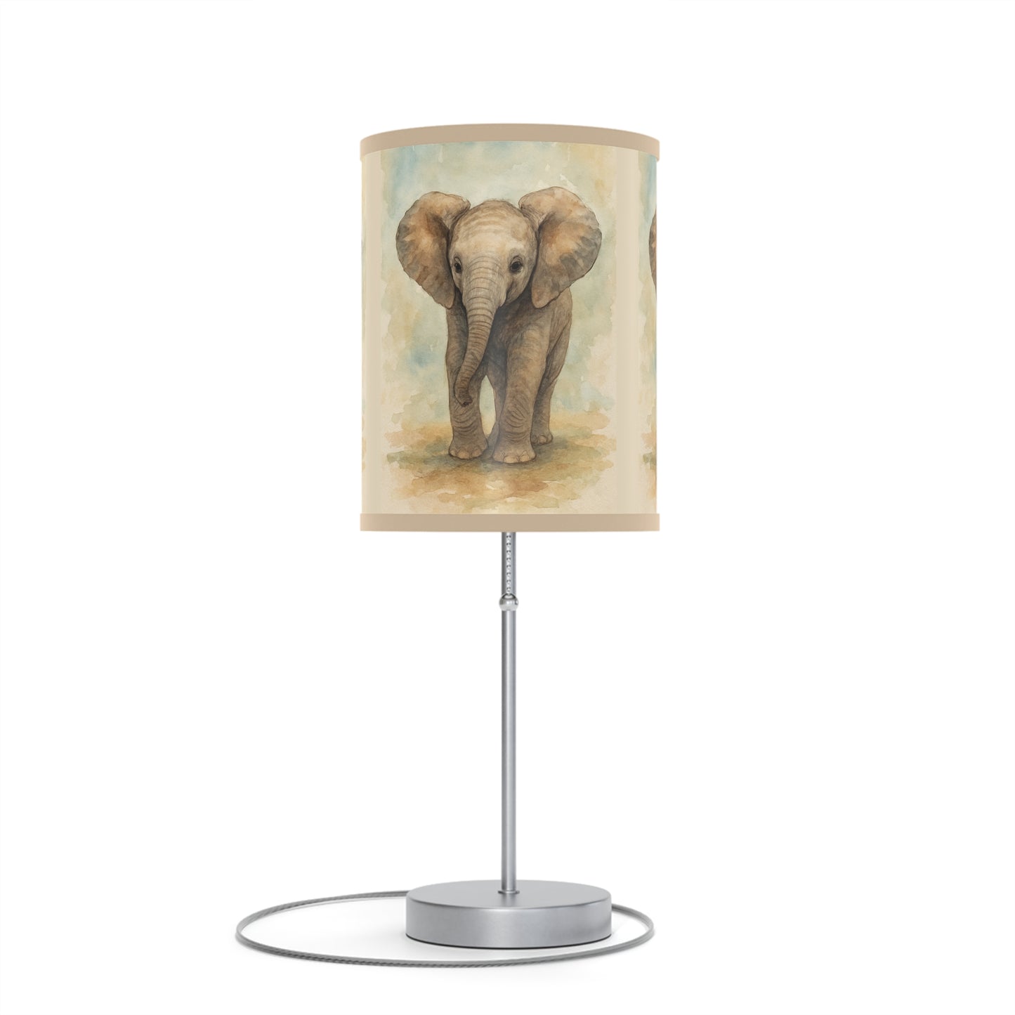 Baby Elephant-Lamp Stand - Baby SafariCollection by Katherine Bobeck