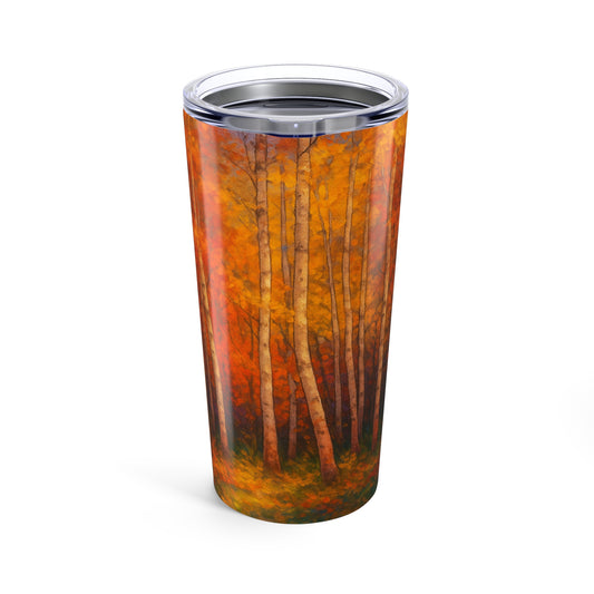 Autumn Forest Ceramic Mug - Cozy Coffee Cup for Nature Lovers