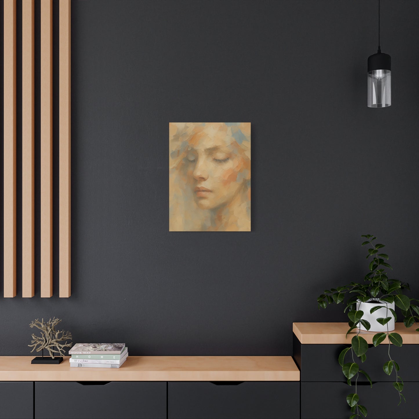 Solitude-Muse Collection -Fine Art Canvas Print