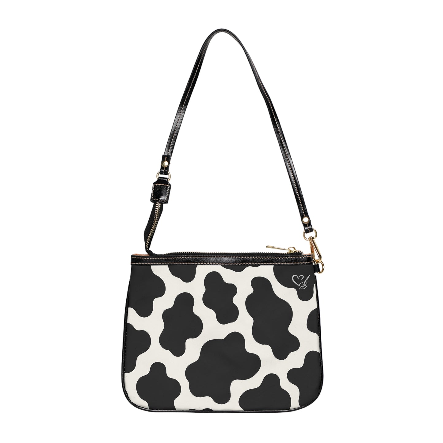 Cow Print Small Shoulder Bag