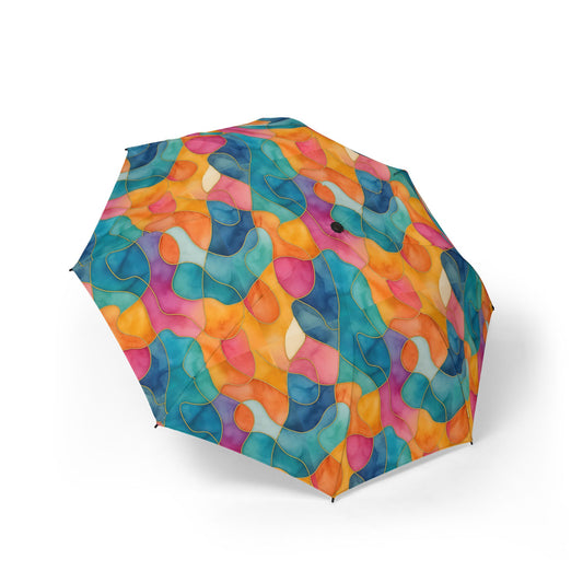 Vicky-small  print-2025 Artisan Luxe Collection Foldable Umbrella