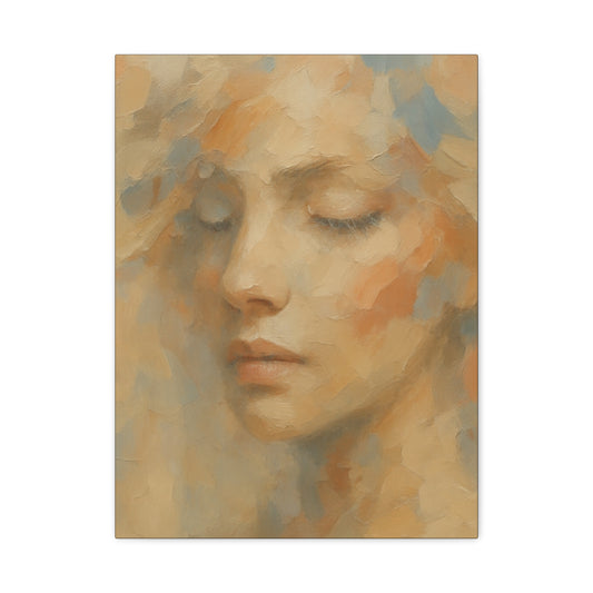 Solitude-Muse Collection -Fine Art Canvas Print