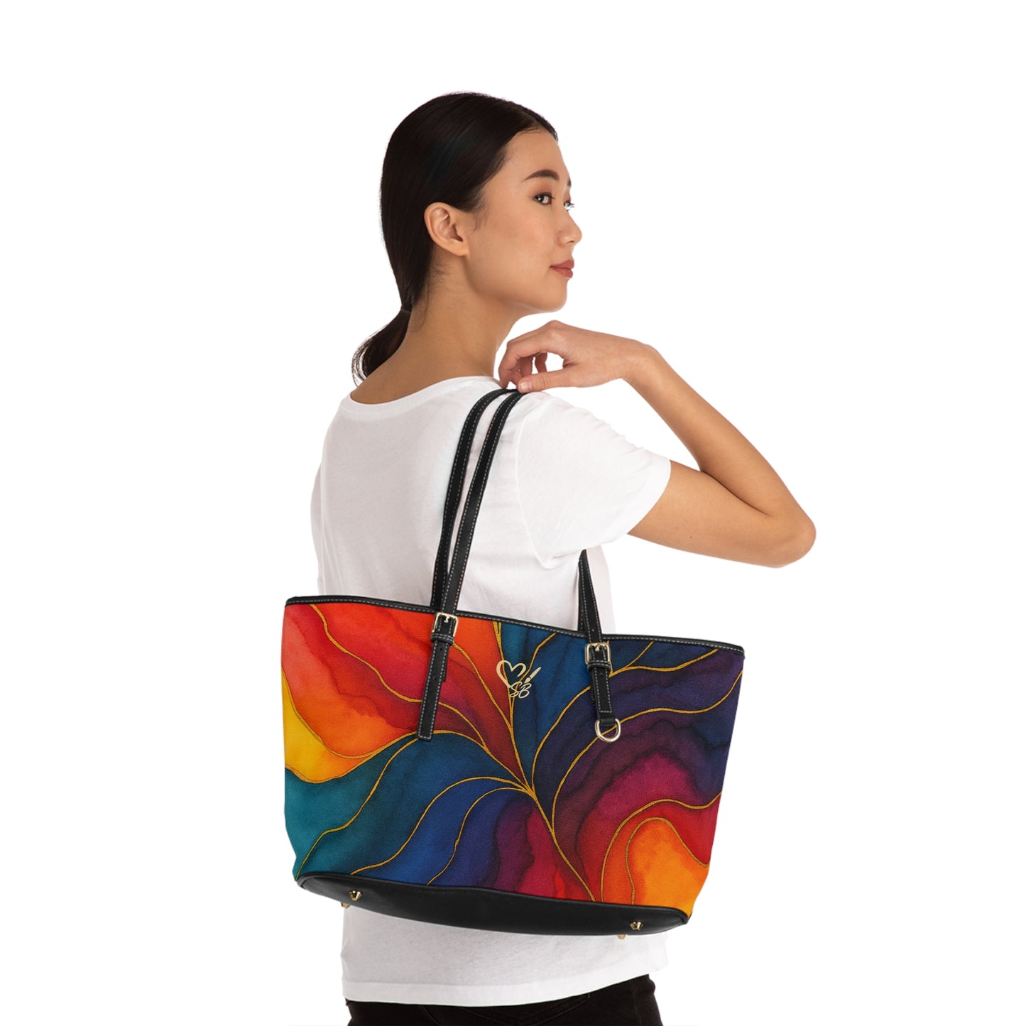 Jayla 2025 Artisan Collection- PU Leather Shoulder Bag — Wearable Art