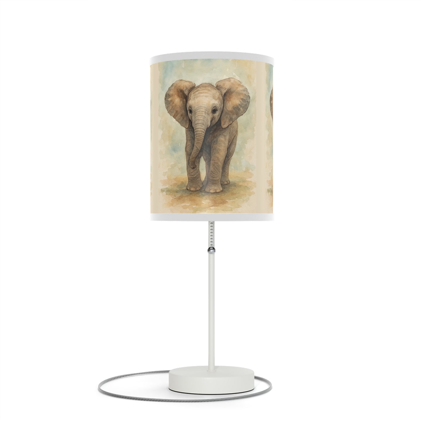 Baby Elephant-Lamp Stand - Baby SafariCollection by Katherine Bobeck