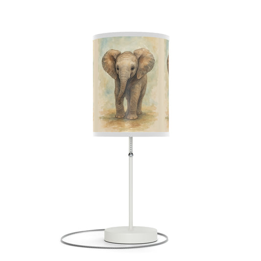 Baby Elephant-Lamp Stand - Baby SafariCollection by Katherine Bobeck