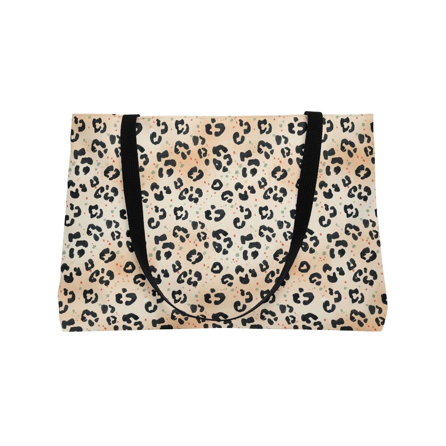 Cheetah-Print Weekender Tote Bag for Travel and Everyday Use