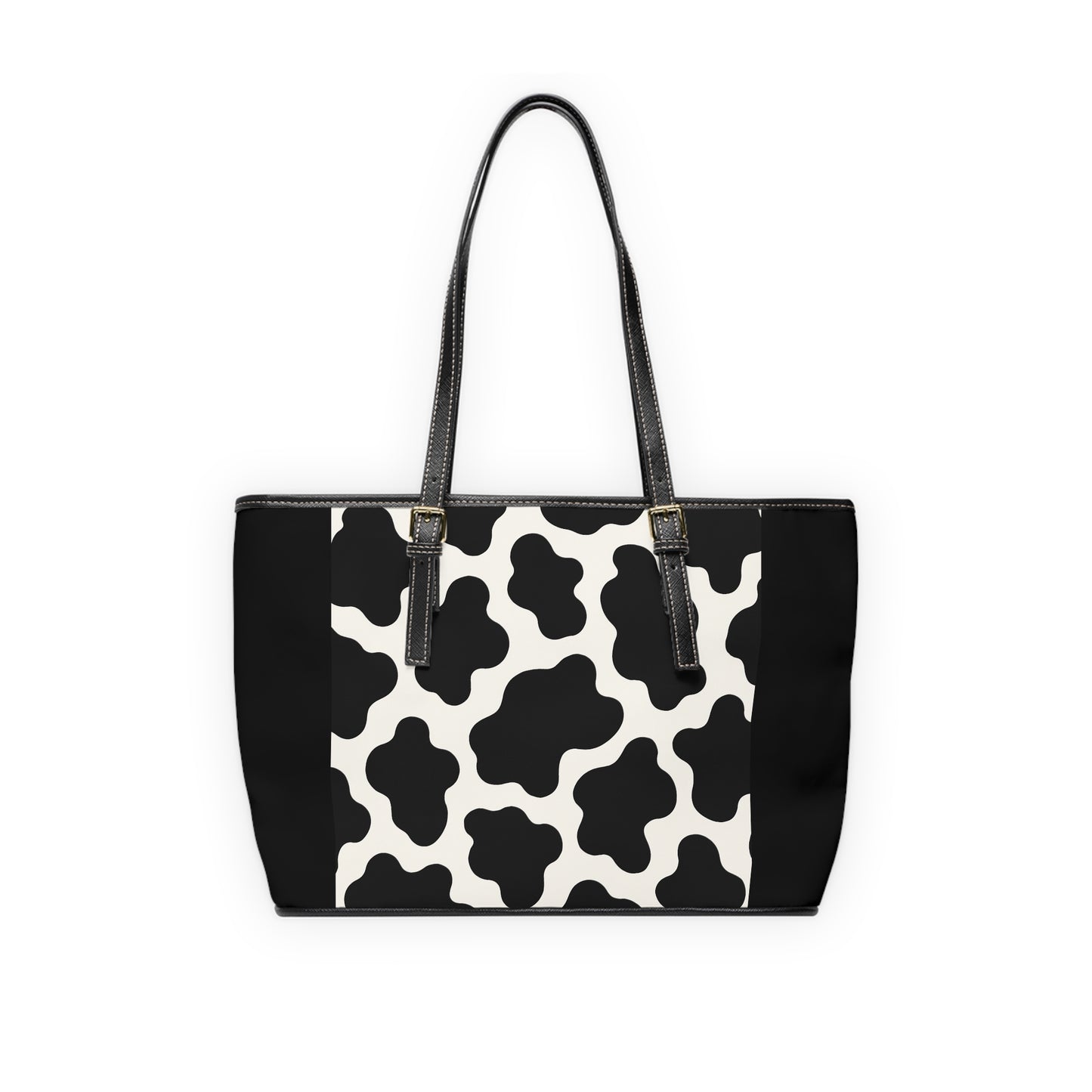 Cow Print (small)-PU Leather Shoulder Bag