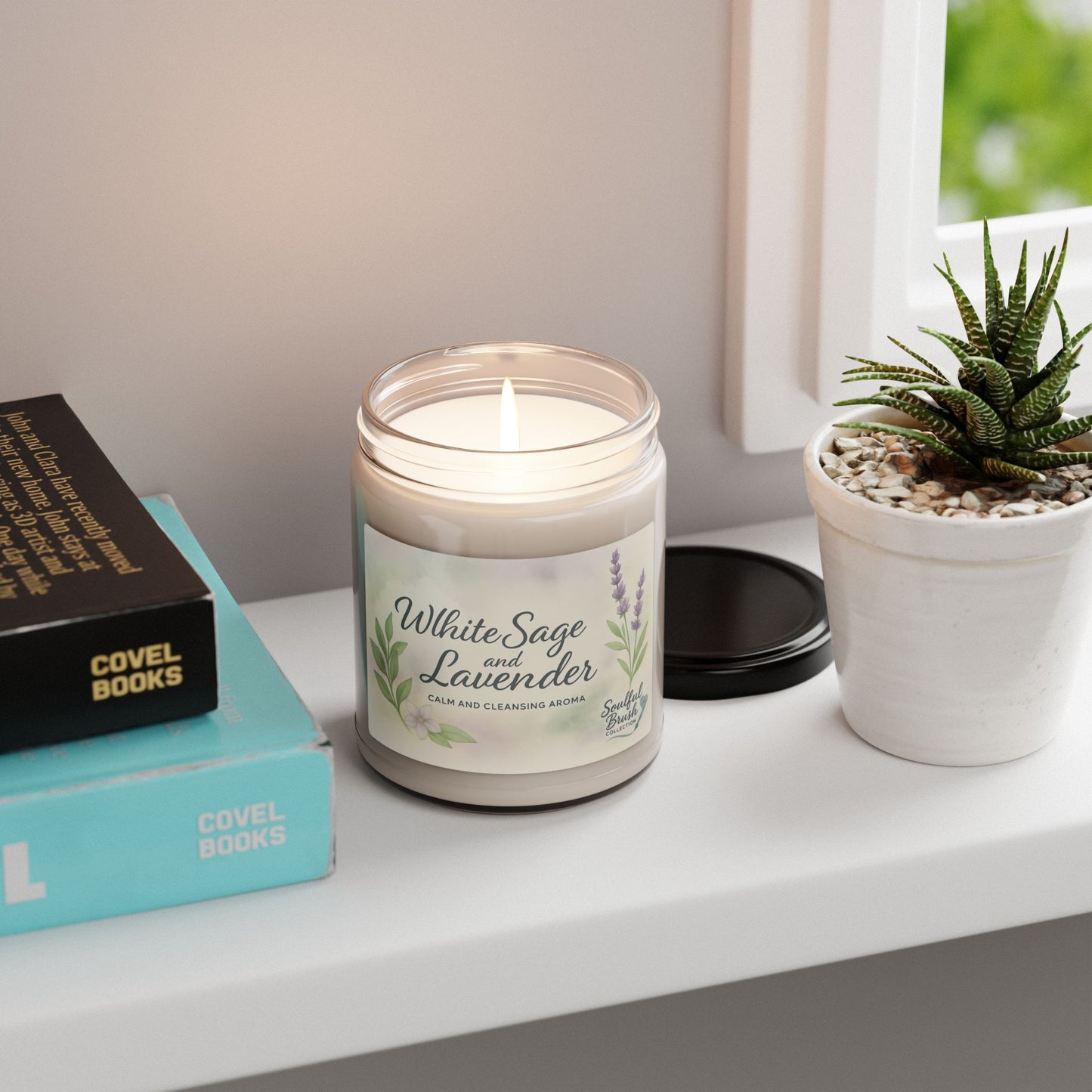 Soulful Collection  9oz Soy Candle —Delightful  Scents to choose from