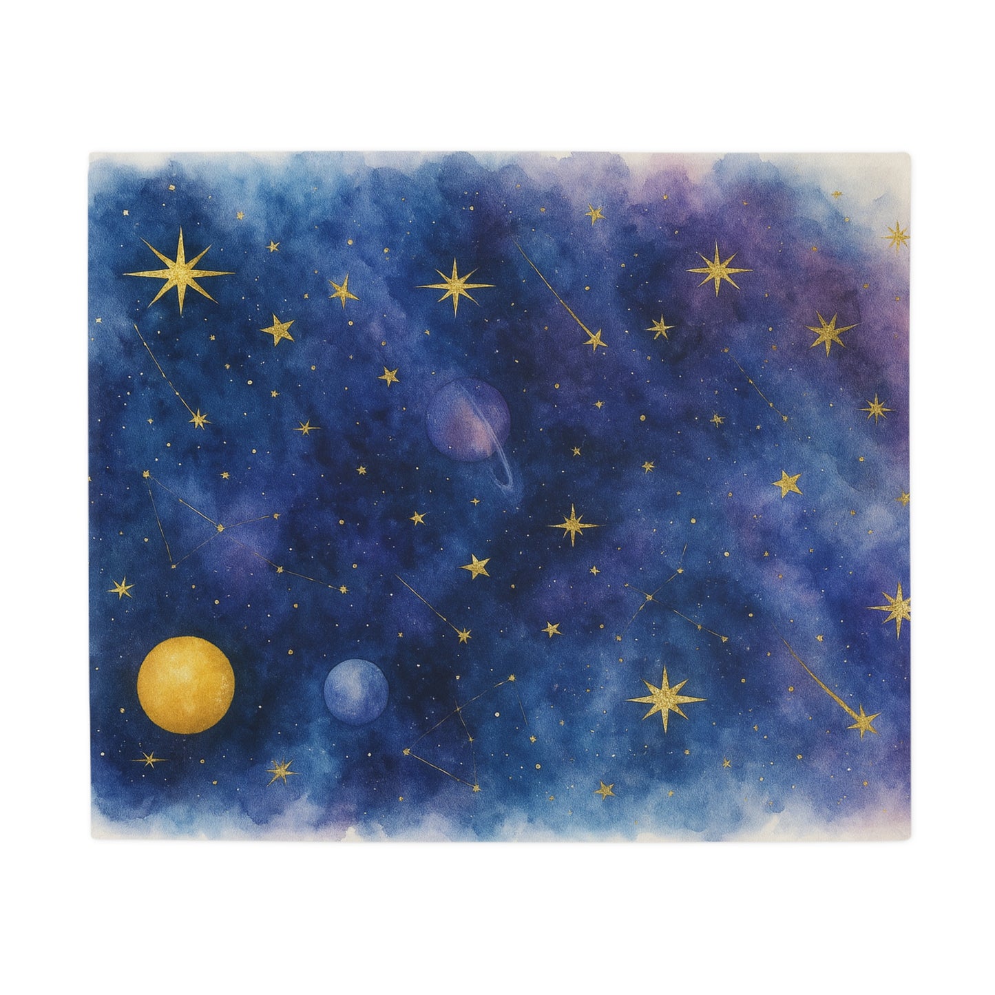Cosmic Baby-Celestial Dreams Nursery Design by Artist Katherine Bobeck, Soft and Cozy