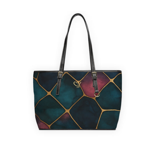 Jada-Floral-2025 Artisan Luxe Collection- PU Leather Shoulder Bag — Wearable Art