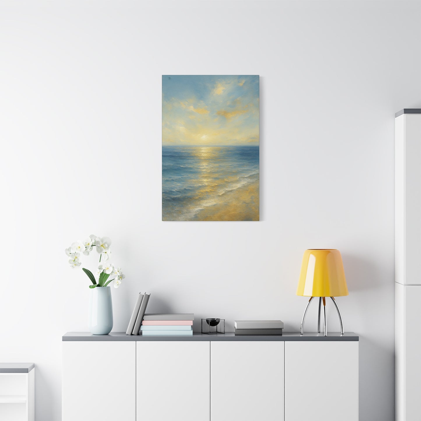 Gold Coast Sunset- Coastal Abstract Collection-Fine Art Canvas Print