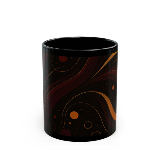 Copper Veil 3-Soulful Collection- Black Mug (11oz, 15oz)