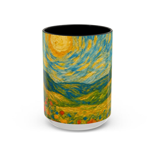 Artistic Collection, Van Gogh Inspired Accent Coffee Mug - Unique Gift for Art Lovers, Stylish Drinkware for Home & Office, Perfect for Birthdays, [...]