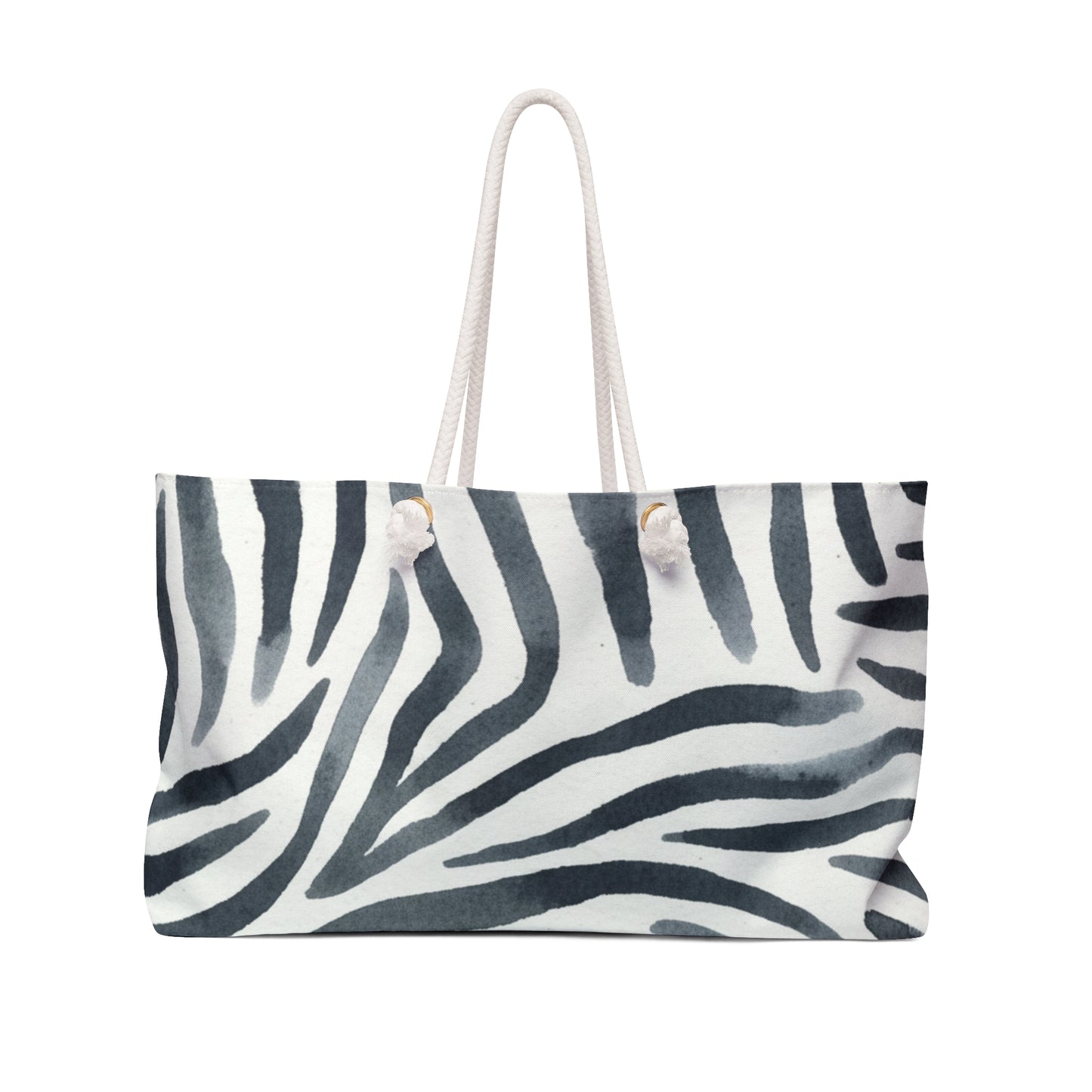 Zebra -Print Weekender Bag for Travel and Leisure