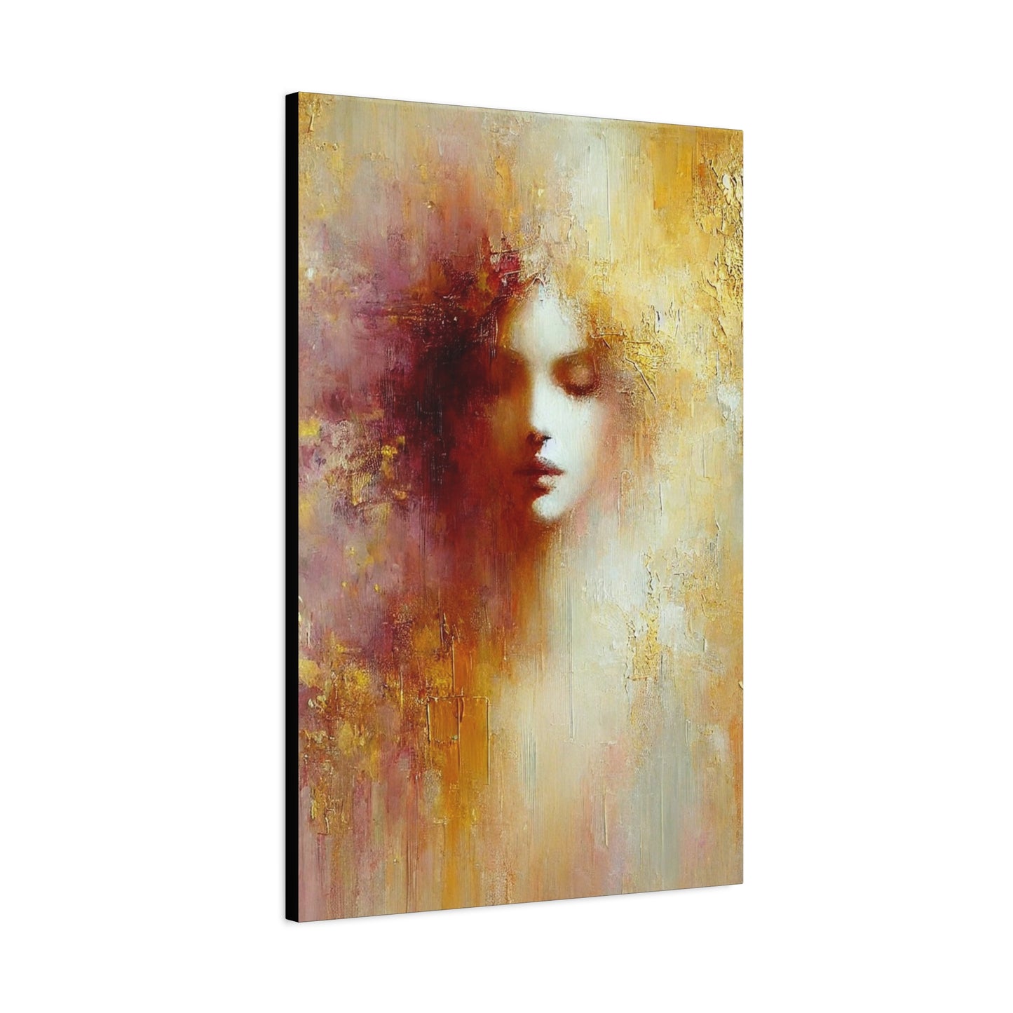 Disolve Into Light-Fine Art Canvas Print - Female Abstract Print by Katherine Bobeck - Calming and Modern Artwork