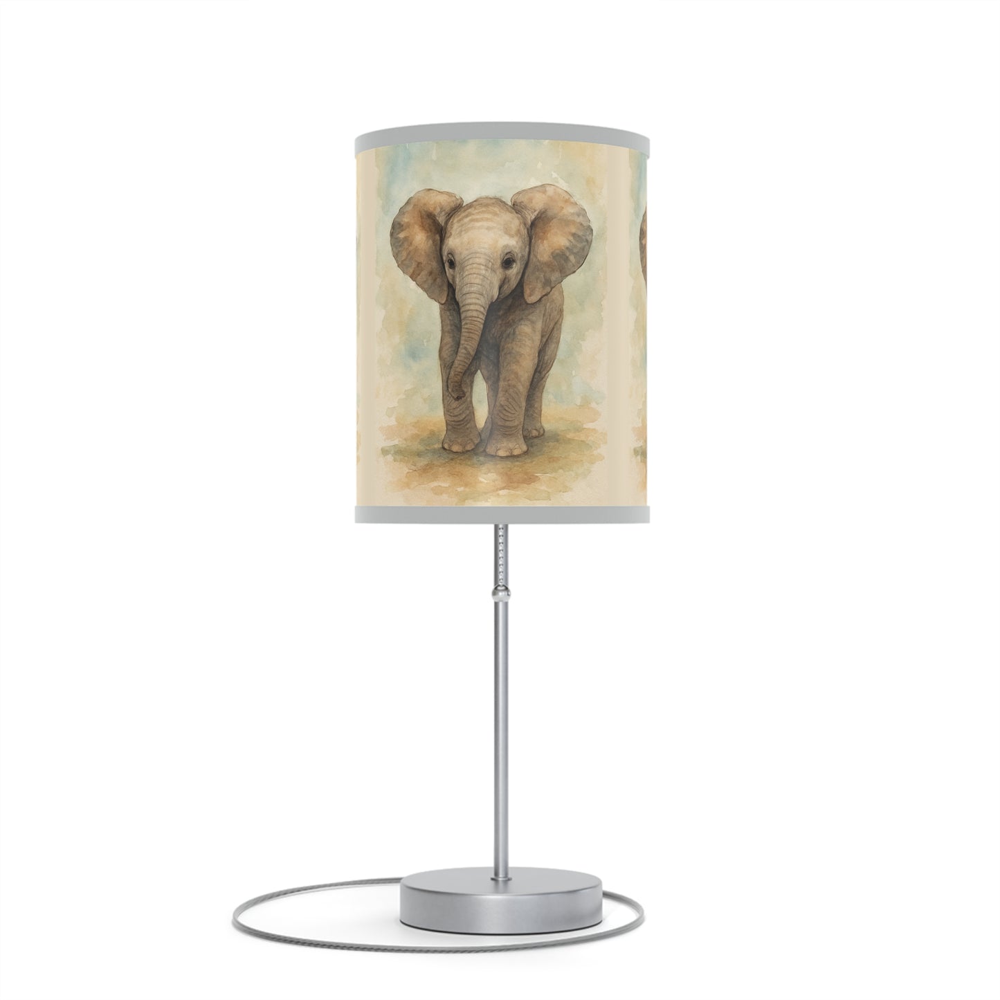 Baby Elephant-Lamp Stand - Baby SafariCollection by Katherine Bobeck