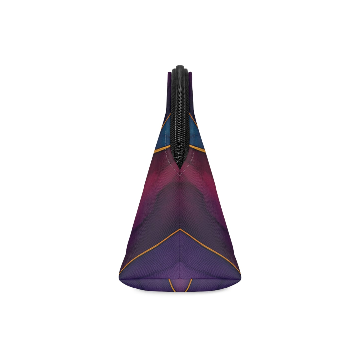 Shelby-2025 Artisan Luxe Collection- Makeup Bag — Gold-Trim Cosmetic Pouch