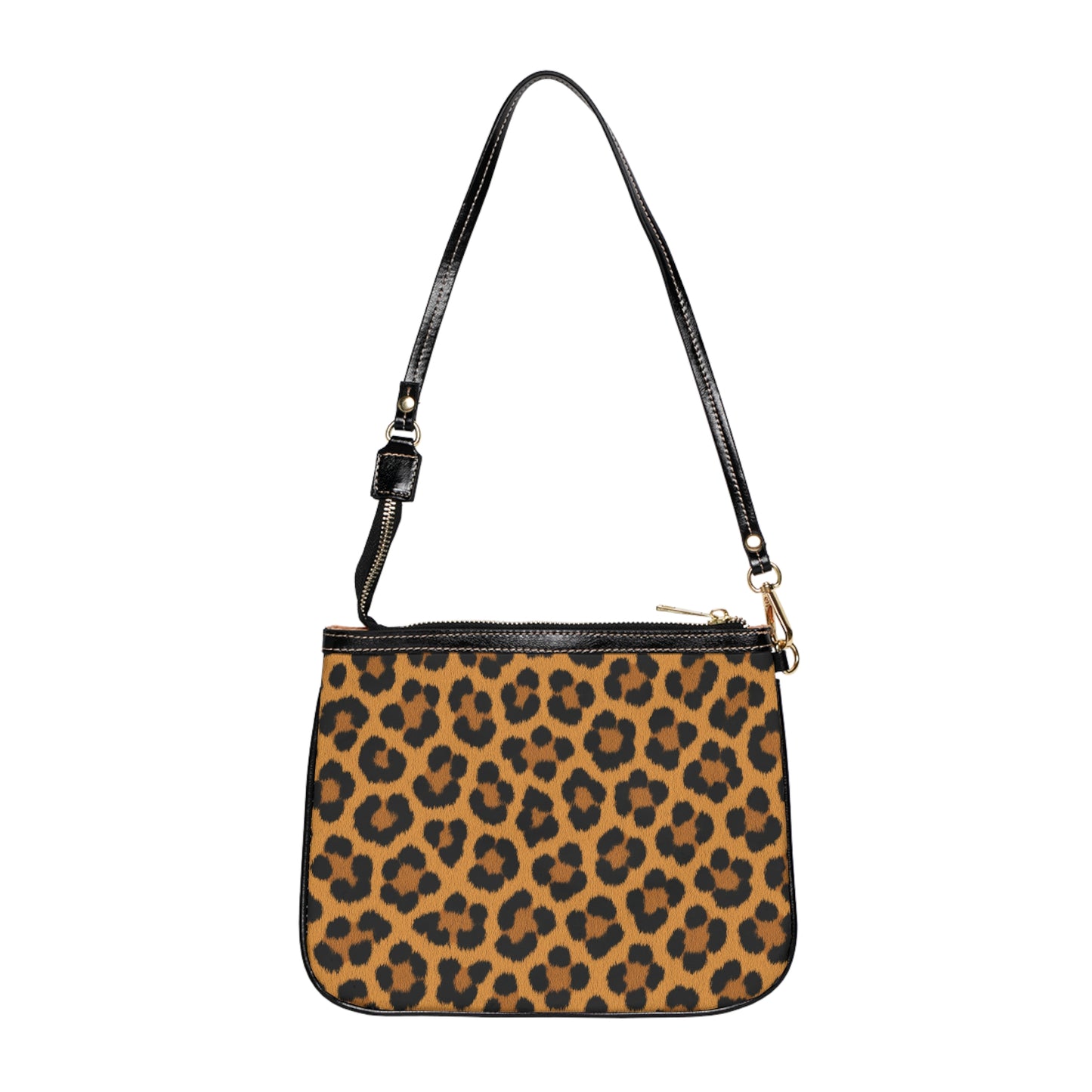 Leopard Print Small Shoulder Bag — Chic Animal Print Crossbody Purse