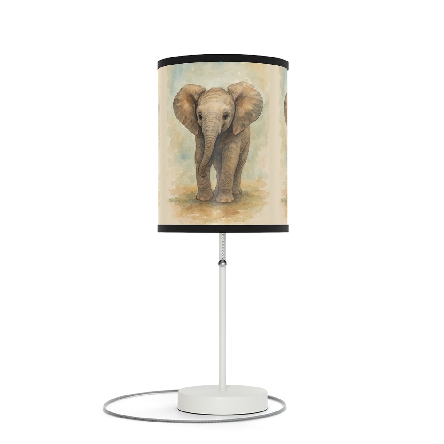 Baby Elephant-Lamp Stand - Baby SafariCollection by Katherine Bobeck