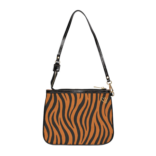 Tiger Print Small Shoulder Bag