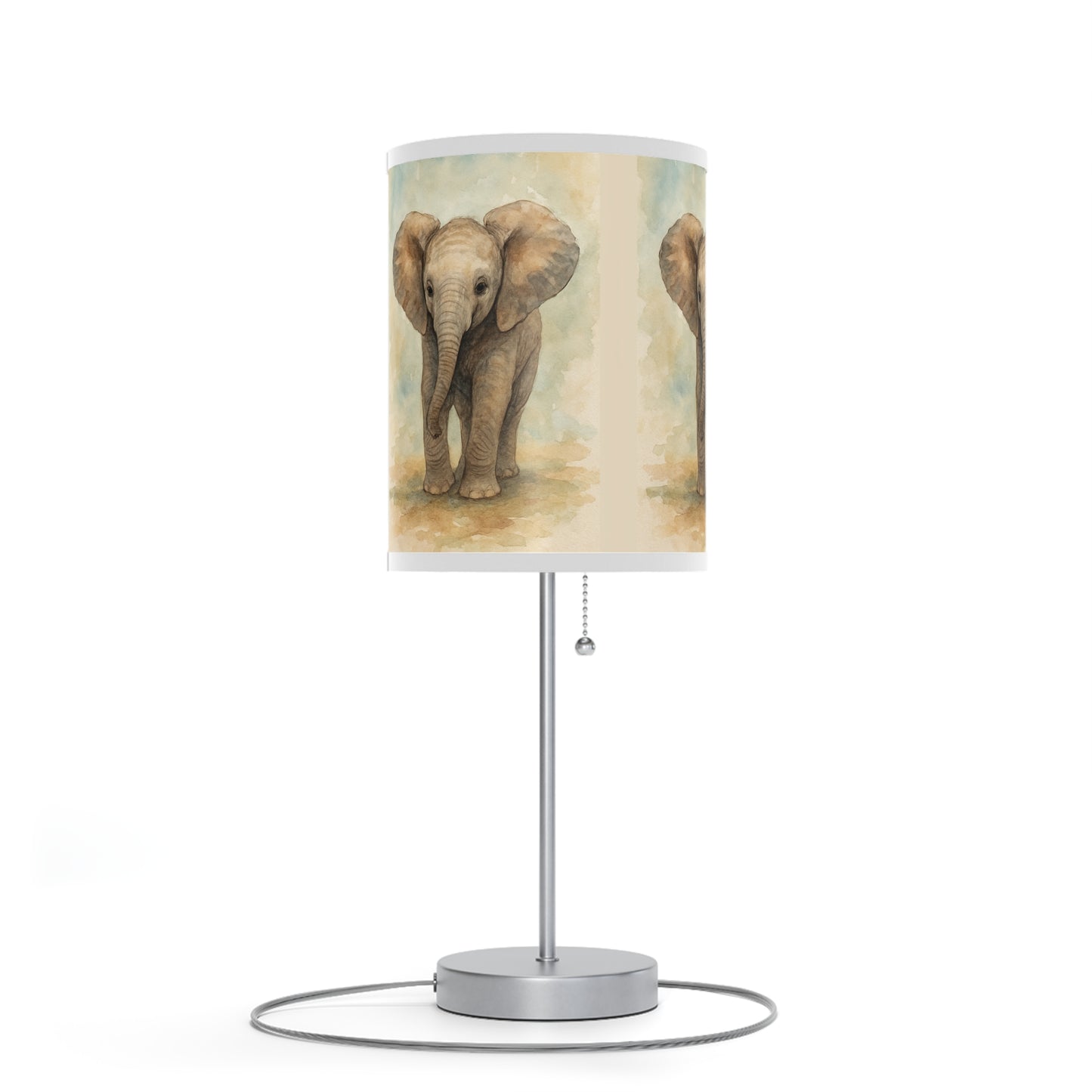 Baby Elephant-Lamp Stand - Baby SafariCollection by Katherine Bobeck