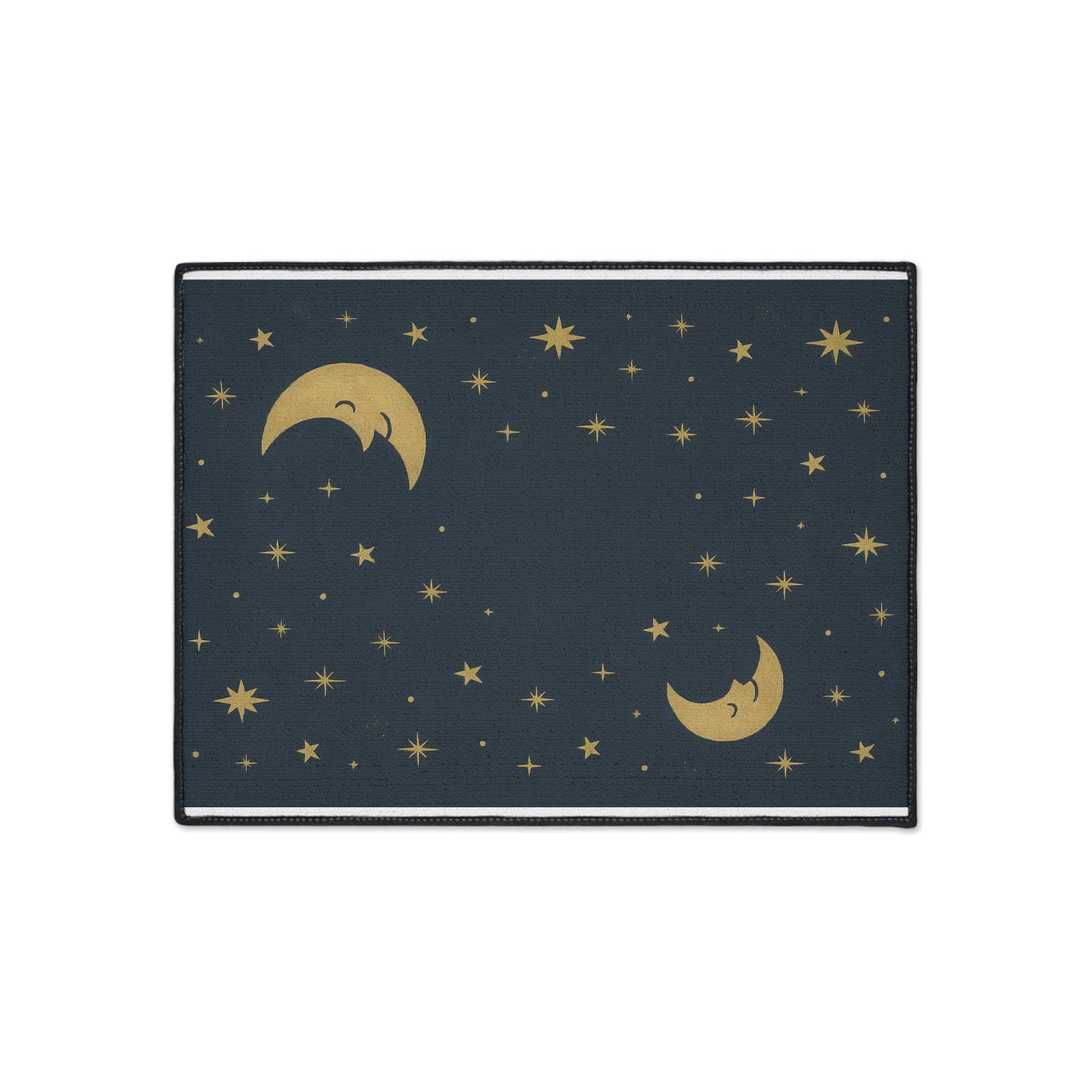 To the Moon & Stars Heavy Duty Floor Mat — Night Sky Doormat for Entryway, Bedroom, or Nursery