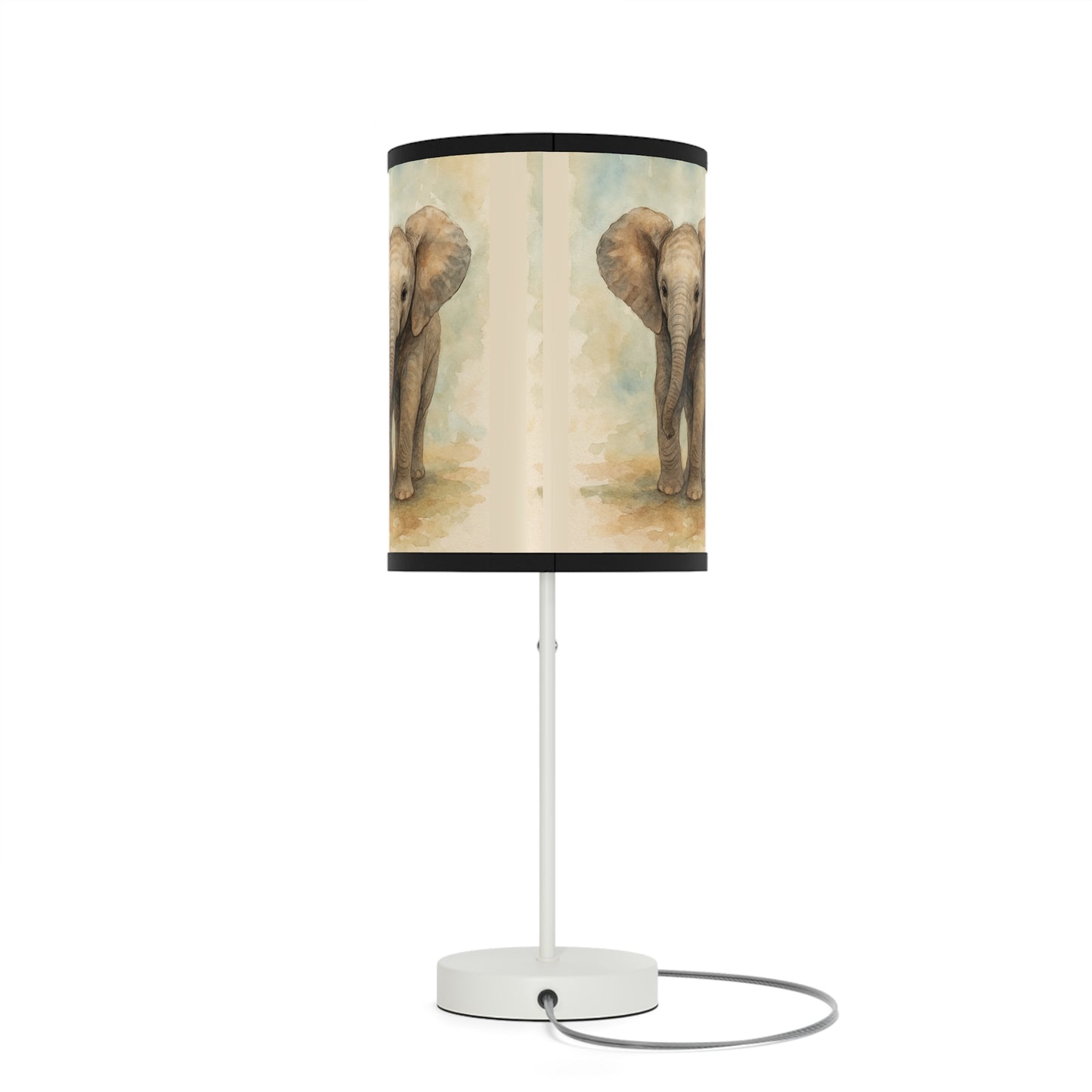 Baby Elephant-Lamp Stand - Baby SafariCollection by Katherine Bobeck