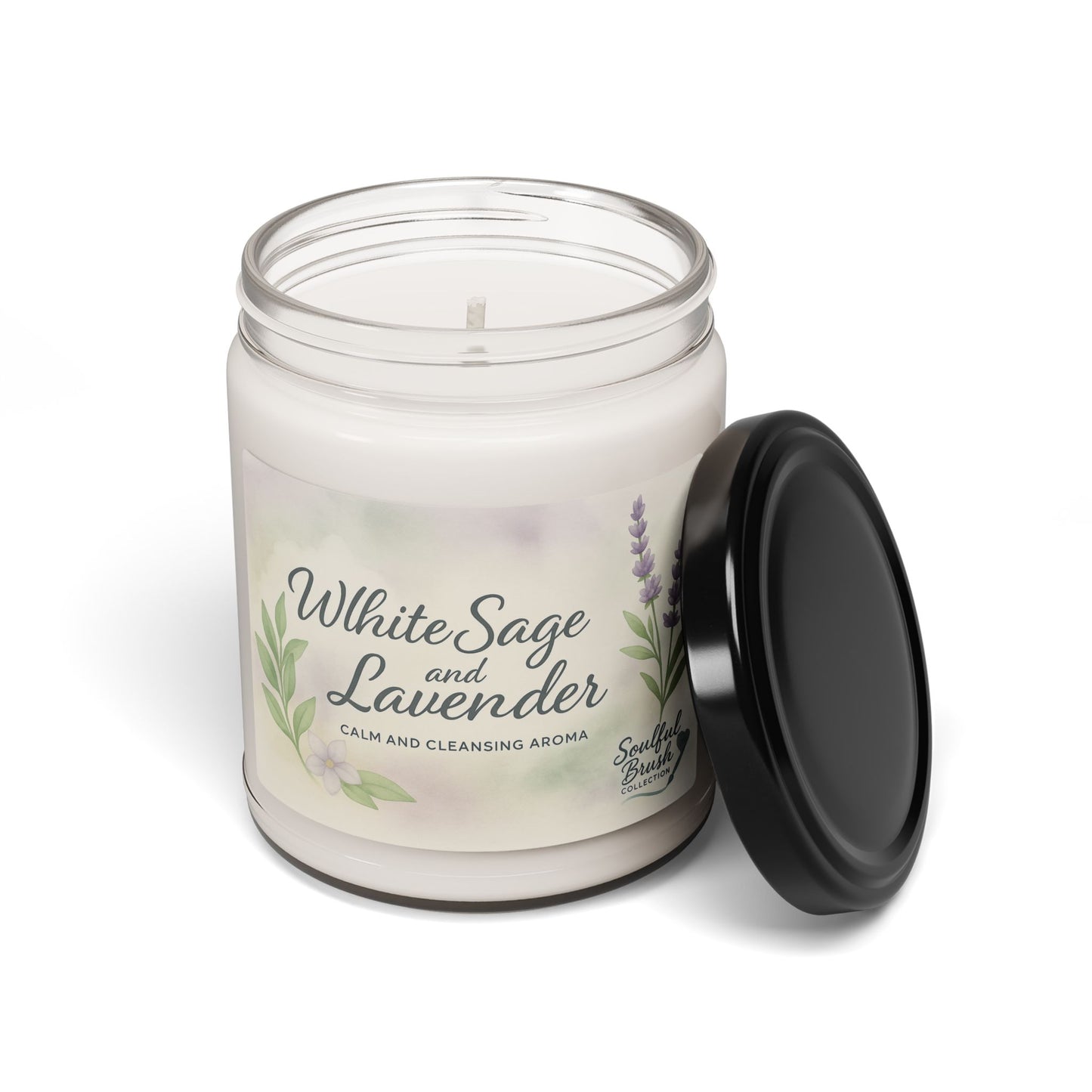 Soulful Collection  9oz Soy Candle —Delightful  Scents to choose from