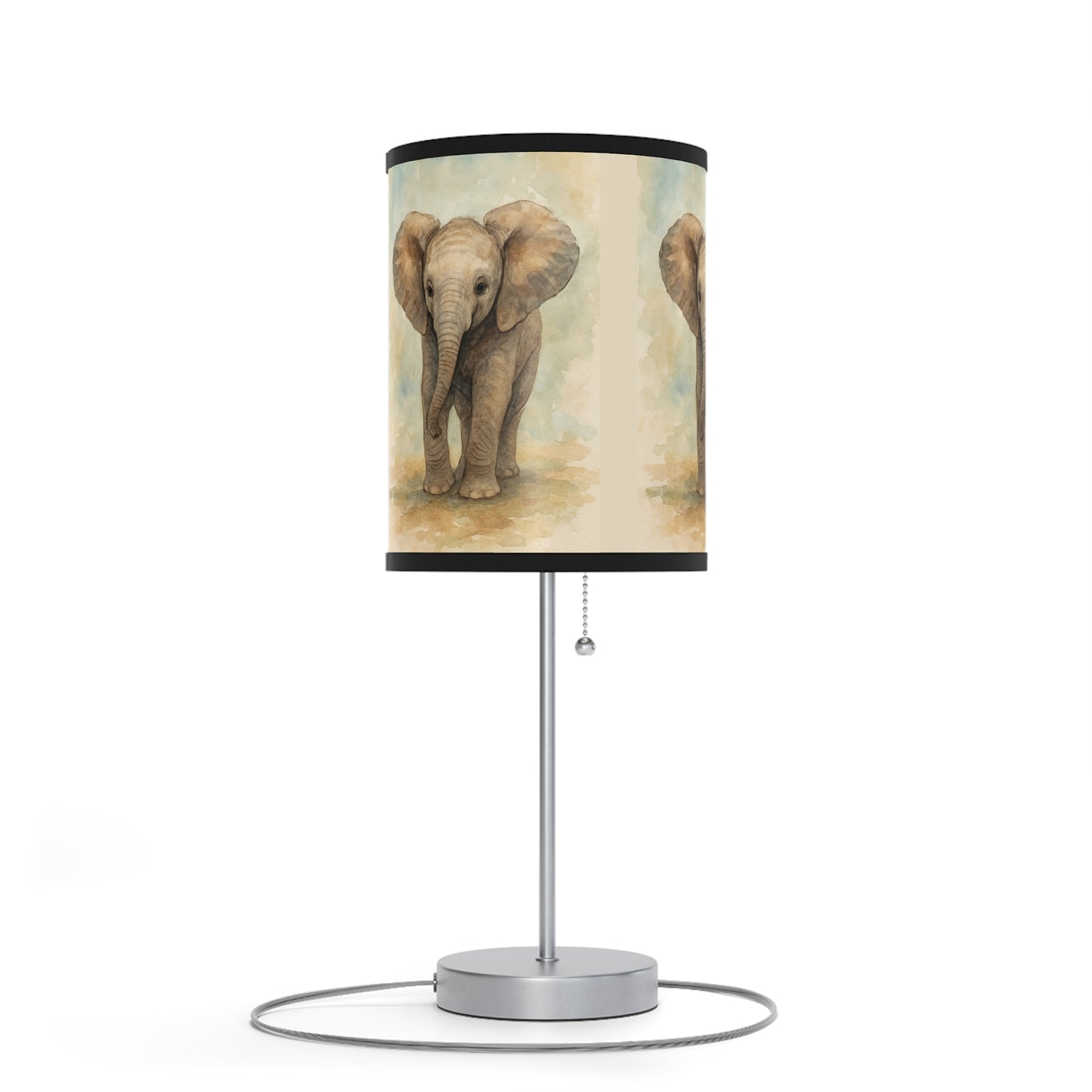 Baby Elephant-Lamp Stand - Baby SafariCollection by Katherine Bobeck