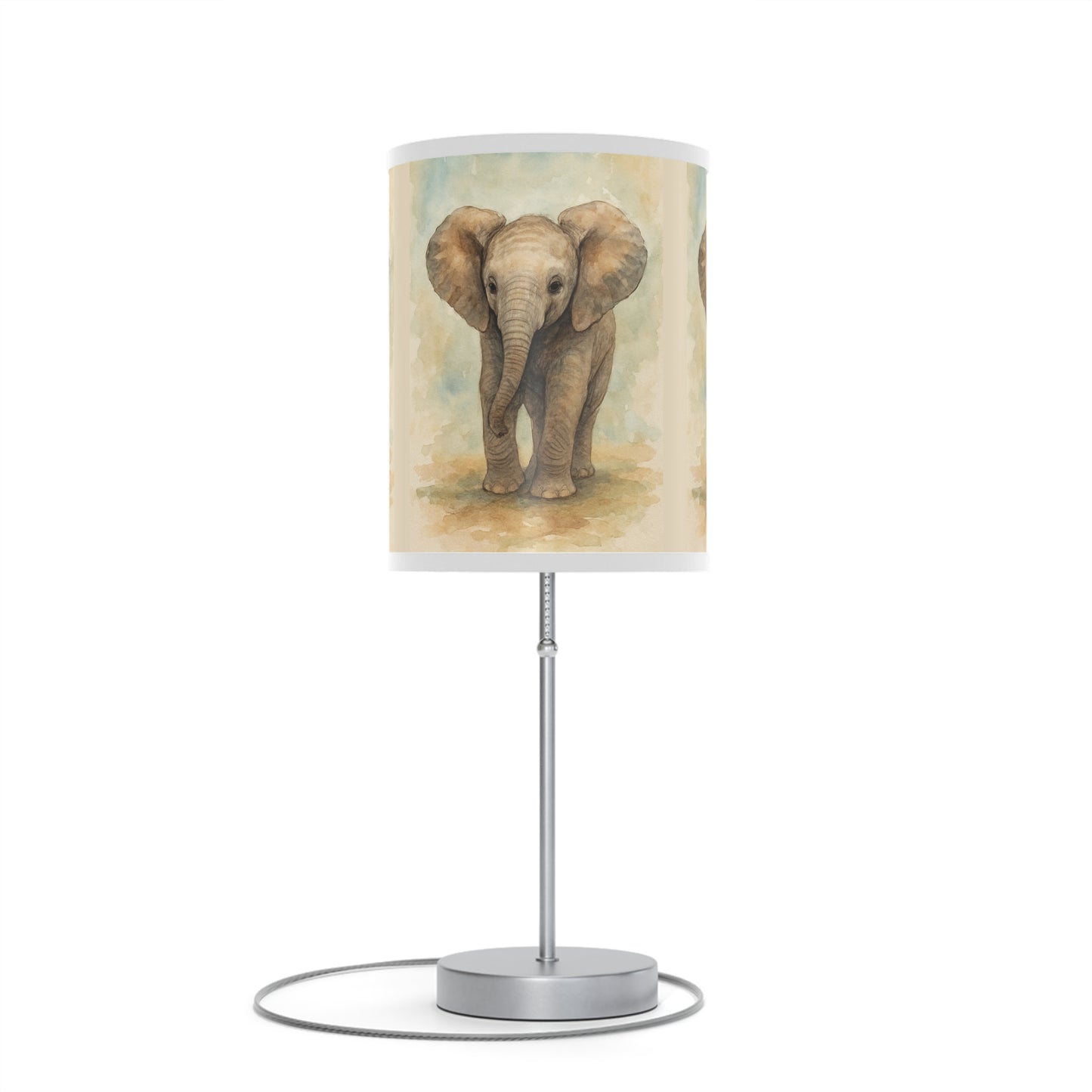 Baby Elephant-Lamp Stand - Baby SafariCollection by Katherine Bobeck