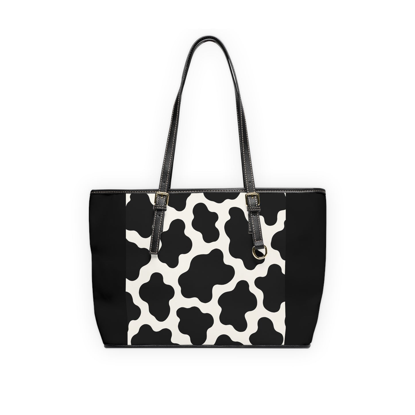 Cow Print (small)-PU Leather Shoulder Bag