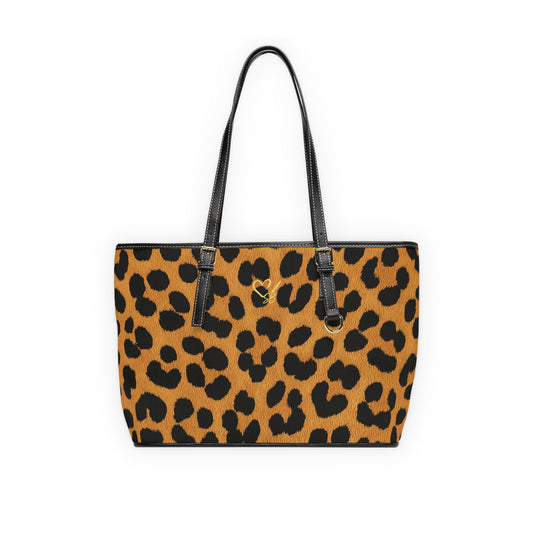 Cheetah Print PU Leather Shoulder Bag