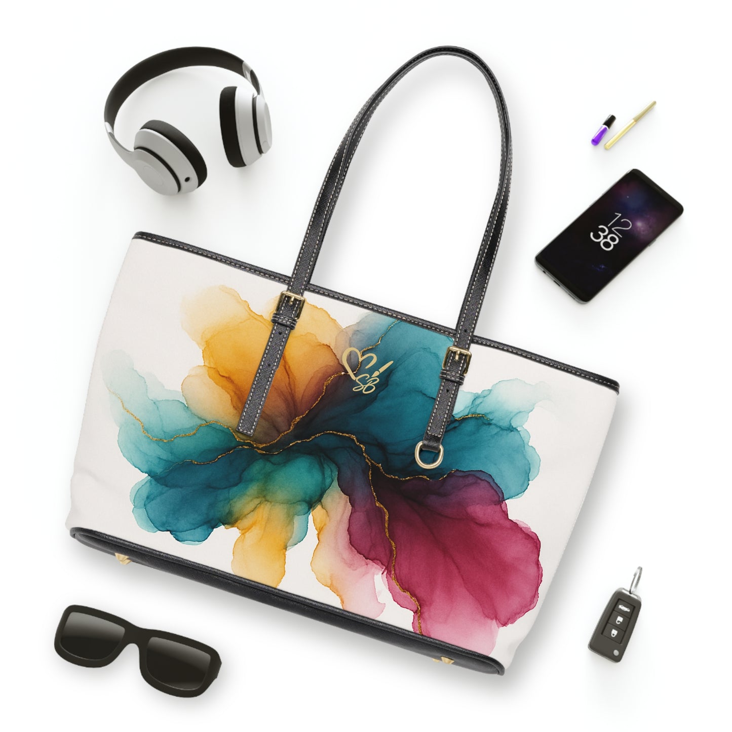 Brittany Rose-2025 Artisan Luxe Collection- PU Leather Shoulder Bag — Wearable Art