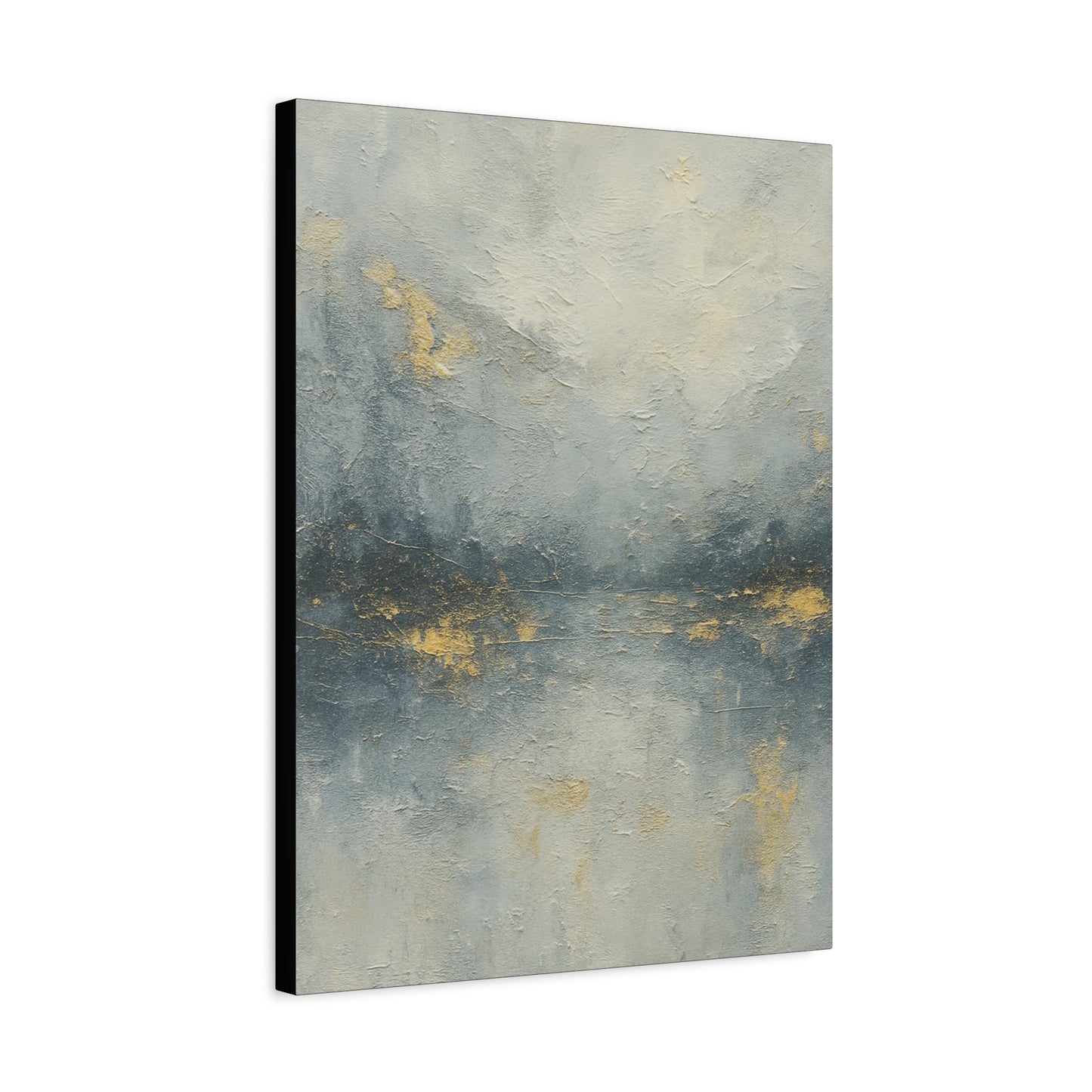 Misty Mountian Winter Fog-   Abstract landscape Collection -Fine Art Canvas Print