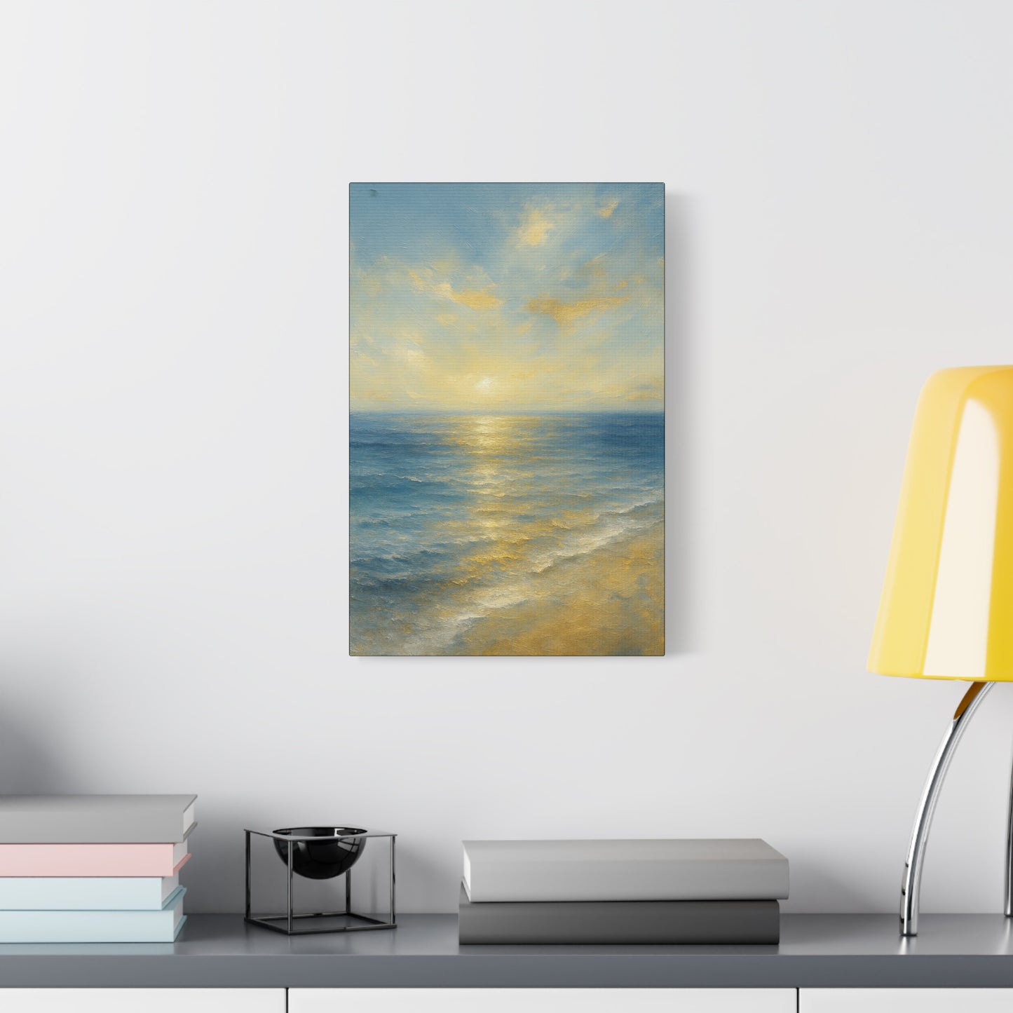 Gold Coast Sunset- Coastal Abstract Collection-Fine Art Canvas Print