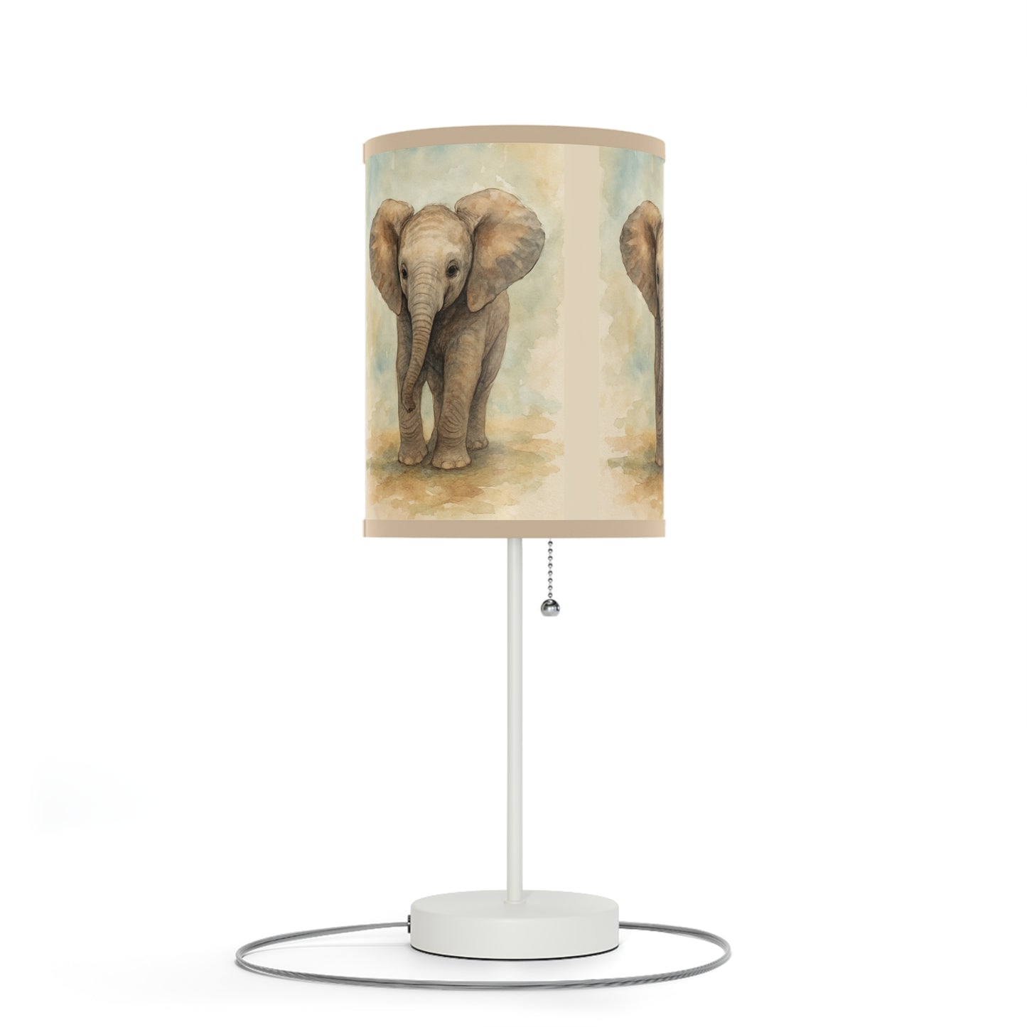 Baby Elephant-Lamp Stand - Baby SafariCollection by Katherine Bobeck