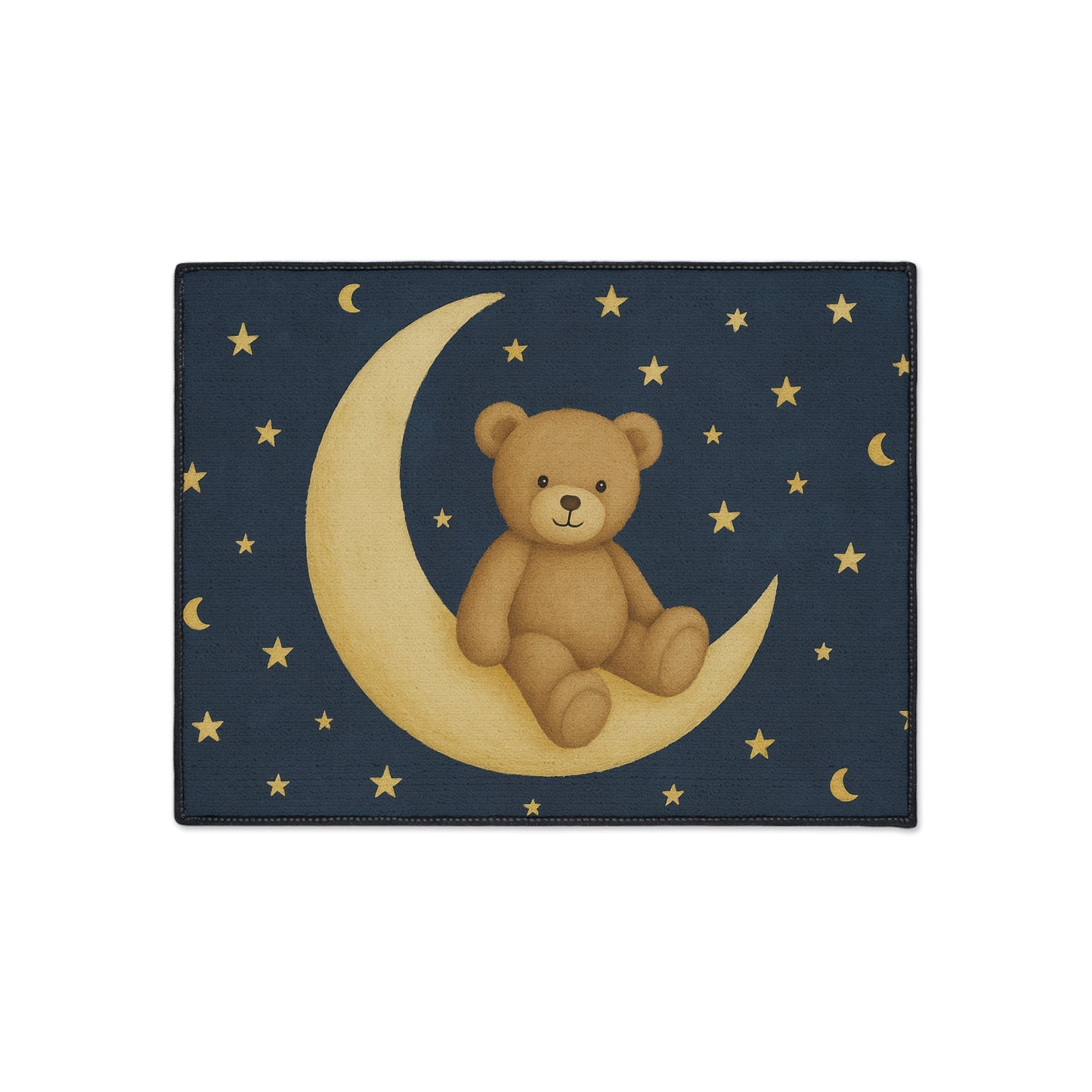 To the Moon – Starfield Heavy-Duty Floor Mat | Celestial Nursery & Play Rug